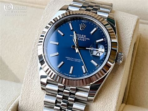 rolex 16324 diamond datejust jubilee blue dialbracelet watch 2008 16234|Rolex Datejust 16234.